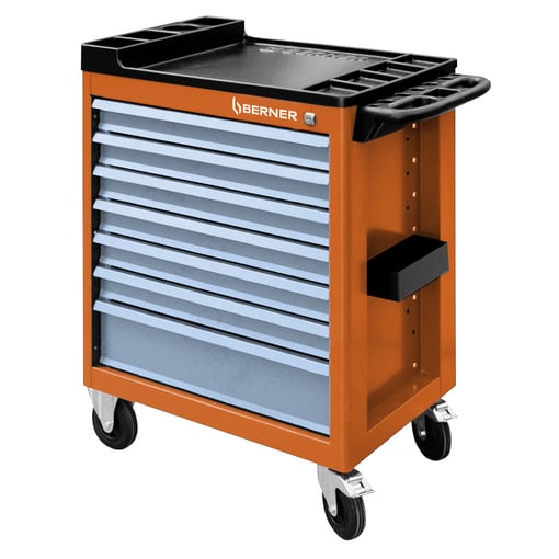 Servante d'atelier Evolution TOPline RAL2001 orangé rouge